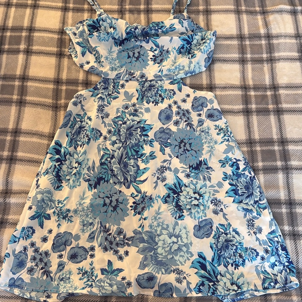 Floral mini dress
